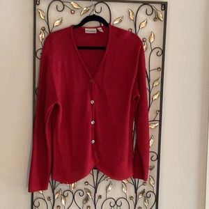 Transitional (Fall/Winter) Red Sweater